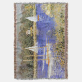 Monet - Het bekken in Argenteuil Deken (Voorkant Verticaal)