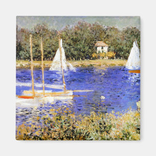 Monet - Het bekken in Argenteuil Magneet