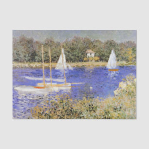 Monet - Het bekken in Argenteuil Tissuepapier