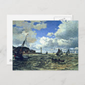 Monet - Het stuarium van de Seine in Honfleur Briefkaart (Voorkant / Achterkant)