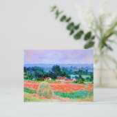 Monet - Hooiberg bij Giverny, fine kunst  Briefkaart (Staand voorkant)