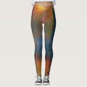 Monet - Huizen van het Parlement Leggings (Voorkant)