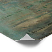 Monet - Impression, Sunrise 1872 Poster (Hoek)