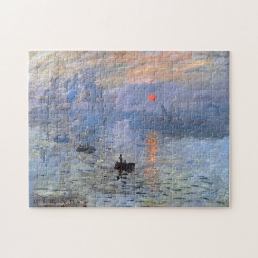 Monet Impression Sunrise Fine Art Legpuzzel (Horizontaal)