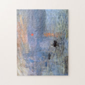 Monet Impression Sunrise Fine Art Legpuzzel (Verticaal)