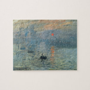 Monet Impression Sunrise Soleil Levant Painting Legpuzzel