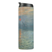 Monet Impression Sunrise Soleil Levant Painting Thermosbeker (Geroteerd rechts)