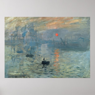 Monet Impression Sunrise Soleil Levant Peinture Le
