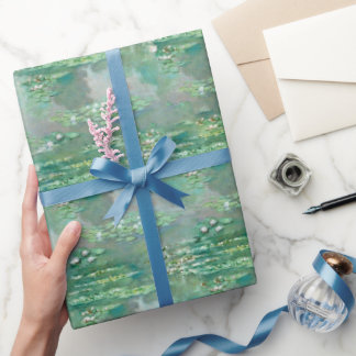 Monet Impressionistisch Kunstcadeaupapier Cadeaupapier