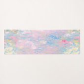 Monet impressionistische stijl schilderij yogamat (Achterkant (horizontaal))
