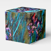 Monet - Irises en waterlilies Bedankdoosjes (Voorkant Zijde)