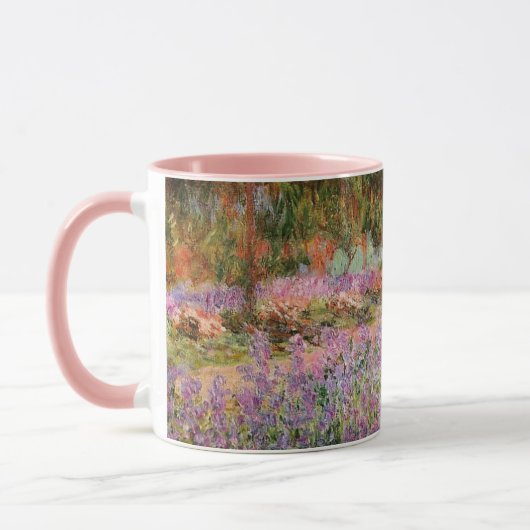 Monet - Irises in de tuin van Monet Mok (Links)