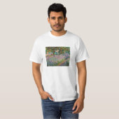 Monet Irises T-shirt (Voorkant volledig)