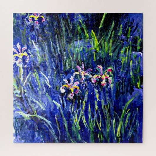 Monet - Irissen Legpuzzel (Verticaal)