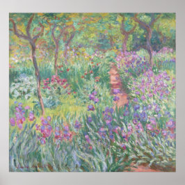 Monet is de tuin van de kunstenaar in Giverny Poster