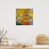 Monet Japans Bridge Poster (Keuken)