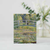 Monet Japans brug Water Lily Pond Landschap Briefkaart (Staand voorkant)