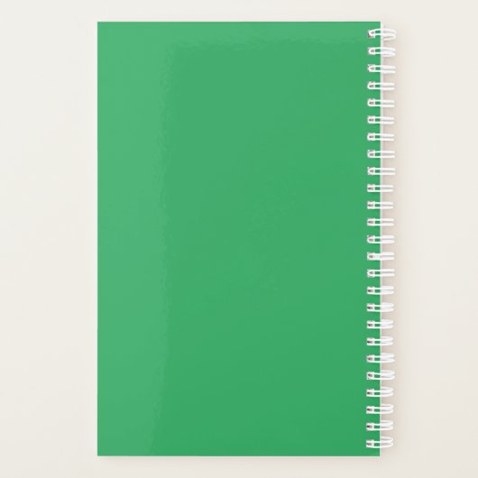 Monet Japanse brug en waterlilies Planner (Achterkant)