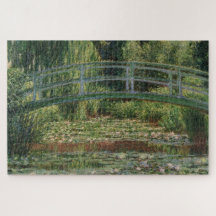 Monet Japanse voetbalbrug en de Water Lily Pool