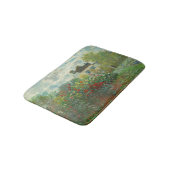 Monet Kunstenaars Tuin in Argenteuil Schilderij Badmat (Gekanteld)