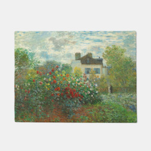 Monet Kunstenaarstuin in Argenteuil Schilderij Deurmat