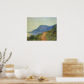 Monet - La Corniche Near Monaco Poster (Keuken)