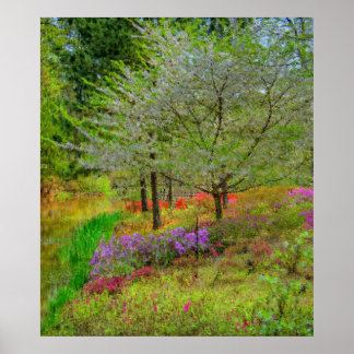 Monet Landschap Poster