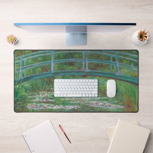 Monet Le Japonais Pont Pied Grand Ordinateur (Bureau 1)