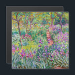 Monet - Le jardin d'Iris de la carte magnétique Gi<br><div class="desc">Jardin d'Iris à Giverny / Jardin d'Artiste à Giverny - Claude Monet,  1899-1900</div>