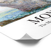 Monet Le Manneporte près de Étretat Poster (Coin)