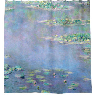 Monet Les Nympheas Water Lilies Fine Art Douchegordijn