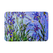 Monet - Lila Irises Badmat (Voorkant)
