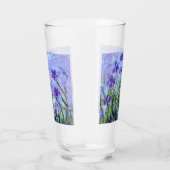 Monet Lila Irises Glas (Rechts)