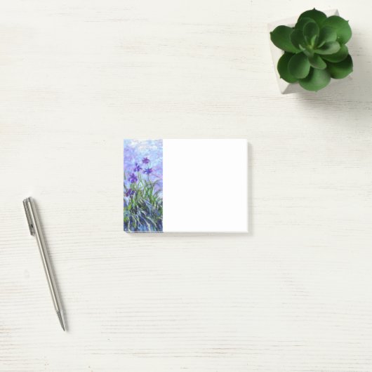 Monet Lila Irises Post-it® Notes (Kantoor)