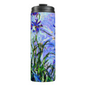 Monet - Lila Irises Thermosbeker (Voorkant)