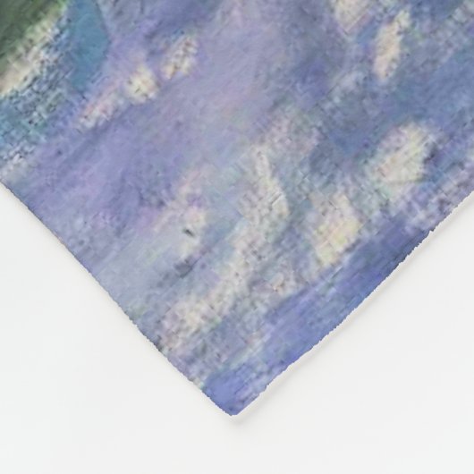 Monet - Lys à eau, 1916 Couverture en polaire (Coin)