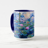 Monet : Lys d'eau 1919 Mug (Devant gauche)