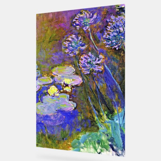 Monet - Lys d'eau et Agapanthus (Angle)