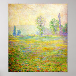 Monet Meadows op het Poster Giverny