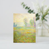 Monet Meadows sur carte postale Giverny (Debout devant)