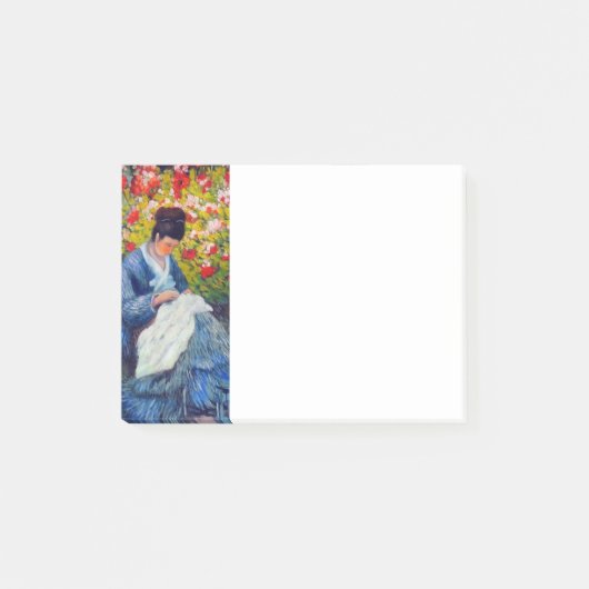 Monet moeder en kind in de tuin post-it® notes (Voorkant)