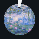 Monet - Oeuvre d'Water Lilies, 1919<br><div class="desc">Claude Monet - Water Lilies,  1919,  célèbre peinture.</div>