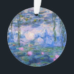 Monet - Oeuvre d'Water Lilies, 1919<br><div class="desc">Claude Monet - Water Lilies,  1919,  célèbre peinture.</div>