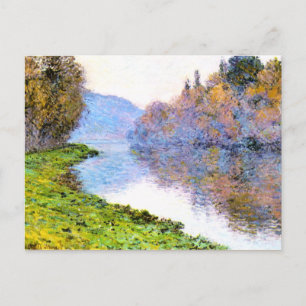 Monet - oevers van de Seine bij Jenfosse Briefkaart