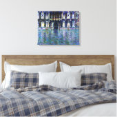 Monet - Palazzo Contarini, 1908 Canvas Afdruk (Insitu (Slaapkamer))