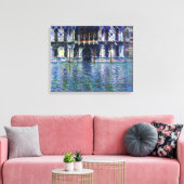 Monet - Palazzo Contarini, 1908 Canvas Afdruk (Insitu (Woonkamer))