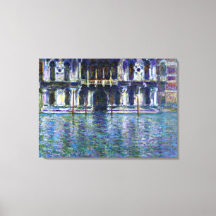 Monet - Palazzo Contarini, 1908 Canvas Afdruk