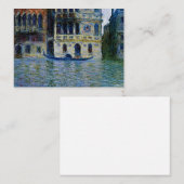 Monet - Palazzo Dario Notitiekaartje (Voorkant / Achterkant)