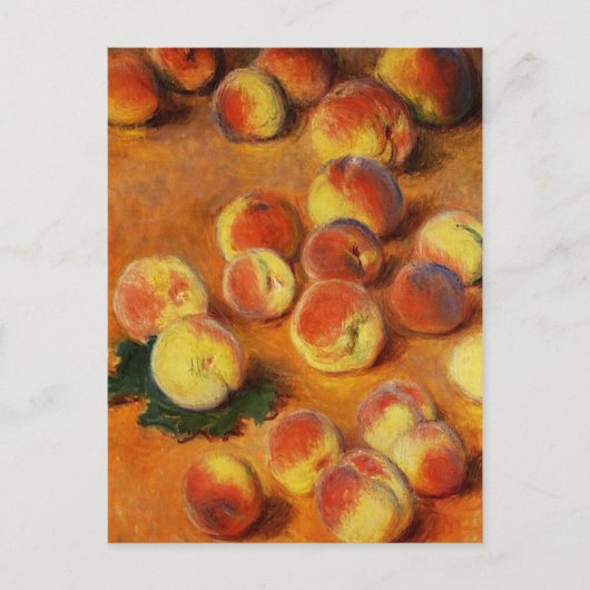 Monet Peaches Briefkaart (Voorkant)