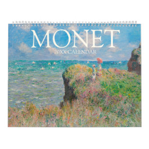 Monet Peintures Collection 2024 Calendrier